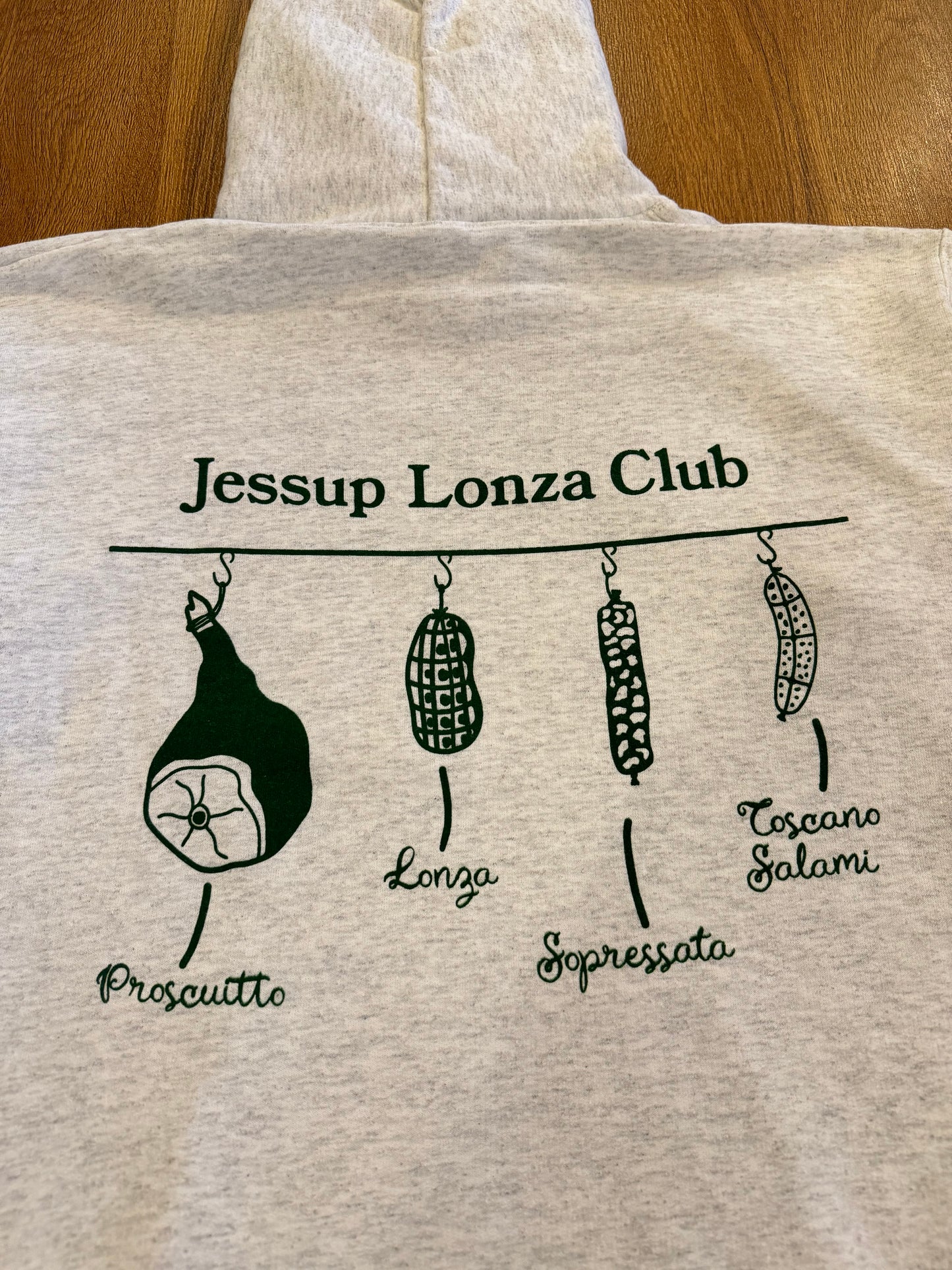 Hanging Meat Hooded Sweatshirt